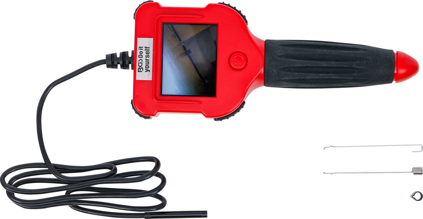 Endoskopická barevná kamera s TFT monitorem | Hlava kamery Ø 5,5 mm