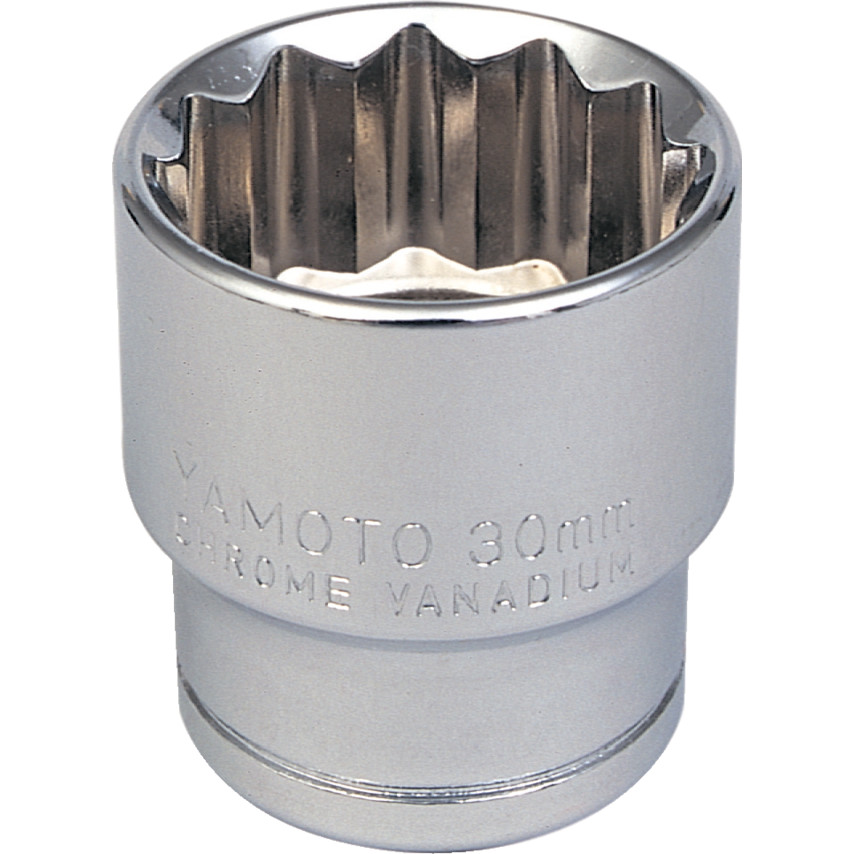 Hlavice nástrčná 12-hranná 1/2"  metrický 9 mm