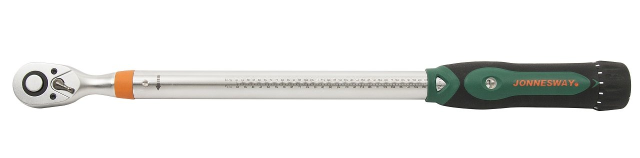 Přesný momentový klíč 1/4" 5-25 Nm, s certifikátem  - JONNESWAY