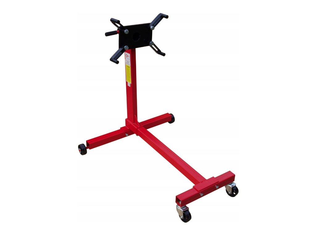 Stojan na motor polohovatelný pojízdný 450kg T25671