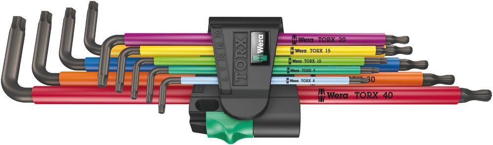 Sada L klíčů TRX sd typ 967/9 TX XL Multicolour 1 WERA