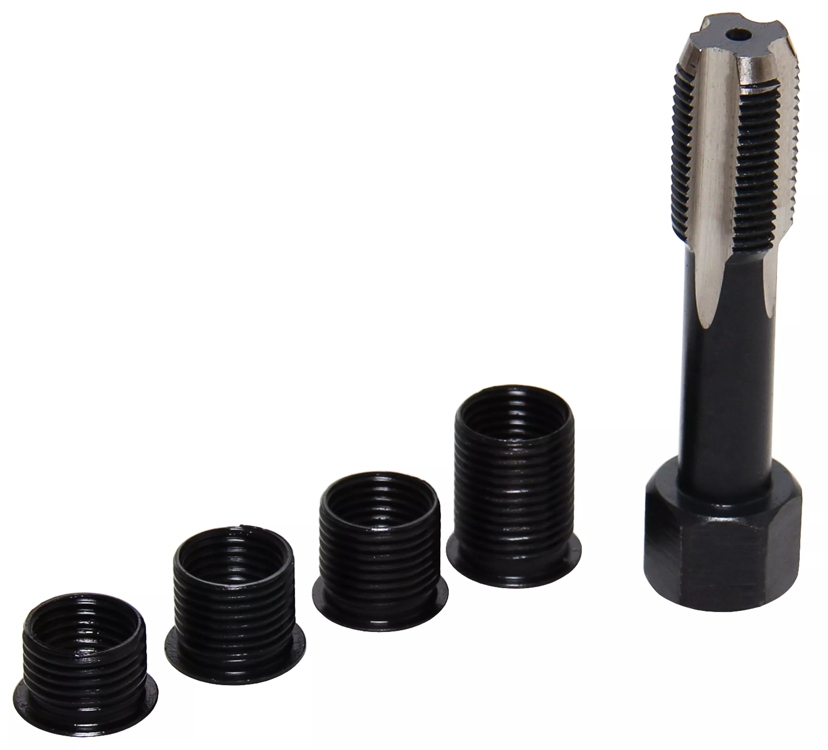 Vložkovací sada BGS100166 pro opravu závitů zapalovacích svíček M12 x 1,25 mm (5 dílů)