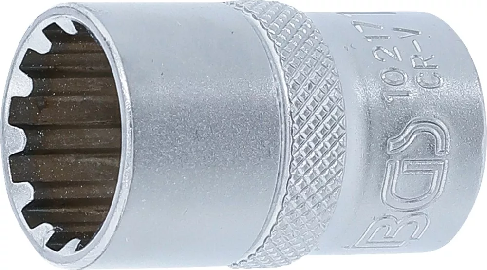 Nástrčná hlavice 1/2" 17 mm BGS1010217, Gear Lock