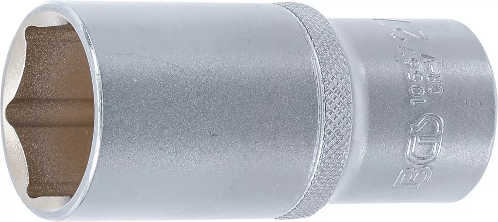 Nástrčná hlavice 1/2“ 27 mm BGS1010567, 6ti hranná, prodloužená, Pro Torgue