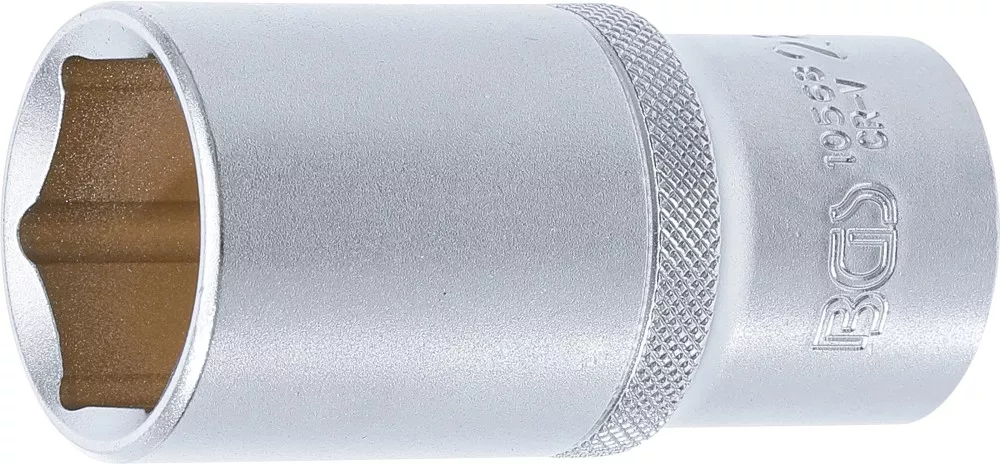 Nástrčná hlavice 1/2“ 28 mm BGS1010568, 6ti hranná, prodloužená, Pro Torgue