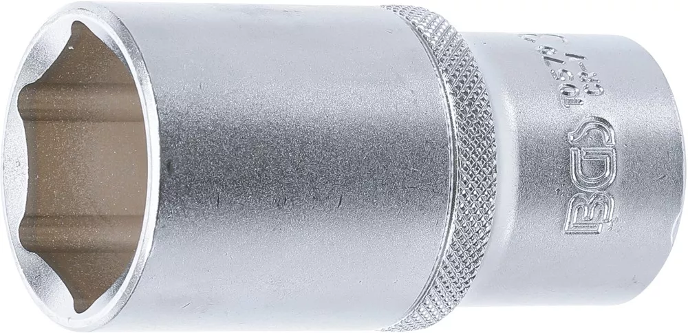Nástrčná hlavice 1/2“ 30 mm BGS1010570, 6ti hranná, prodloužená, Pro Torgue