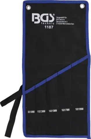 Prázdná kapsa BGS101187-LEER z tetronu pro sadu klíčů BGS 1187