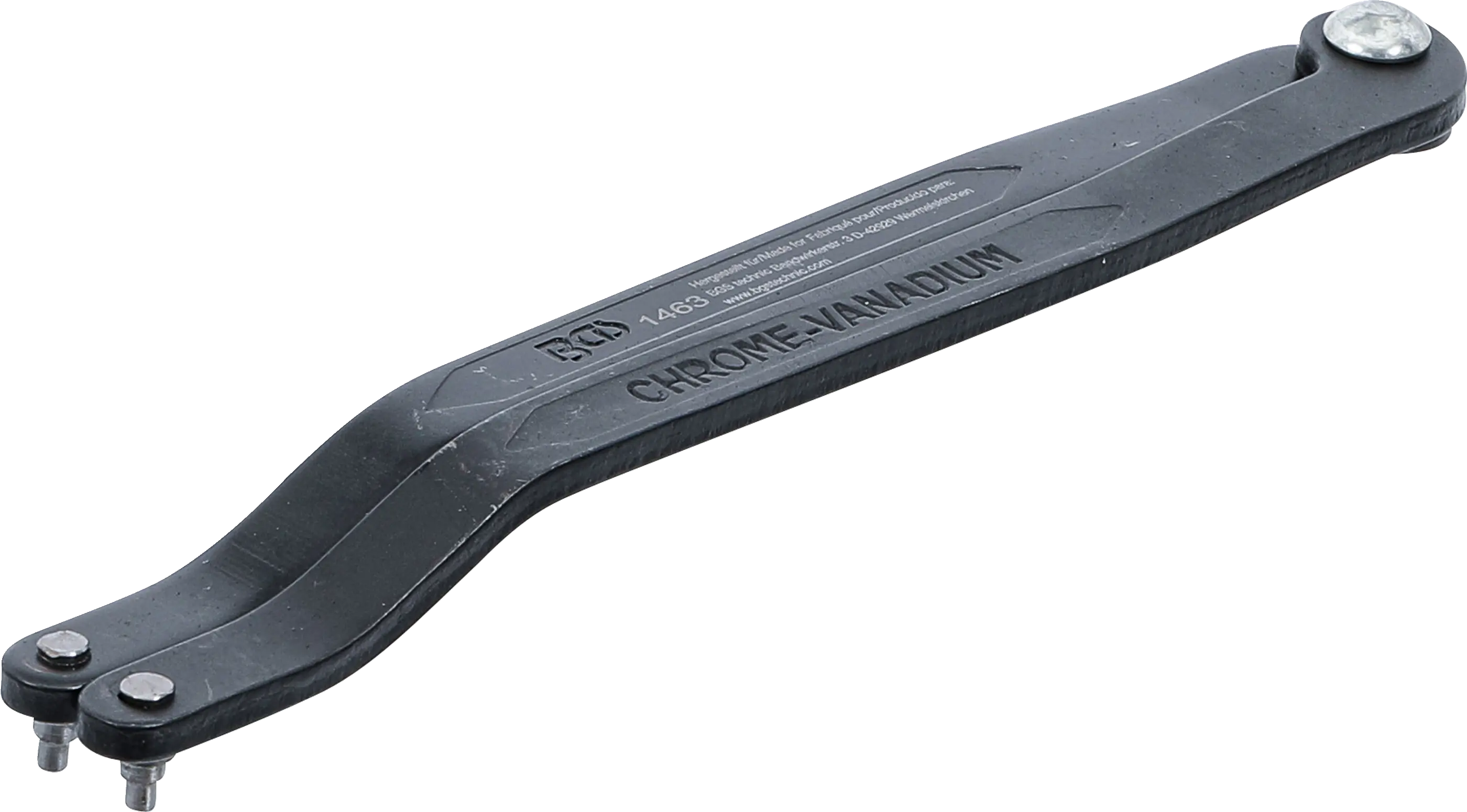 Klíč s čepy na čelní otvory, nastavitelný, 180mm