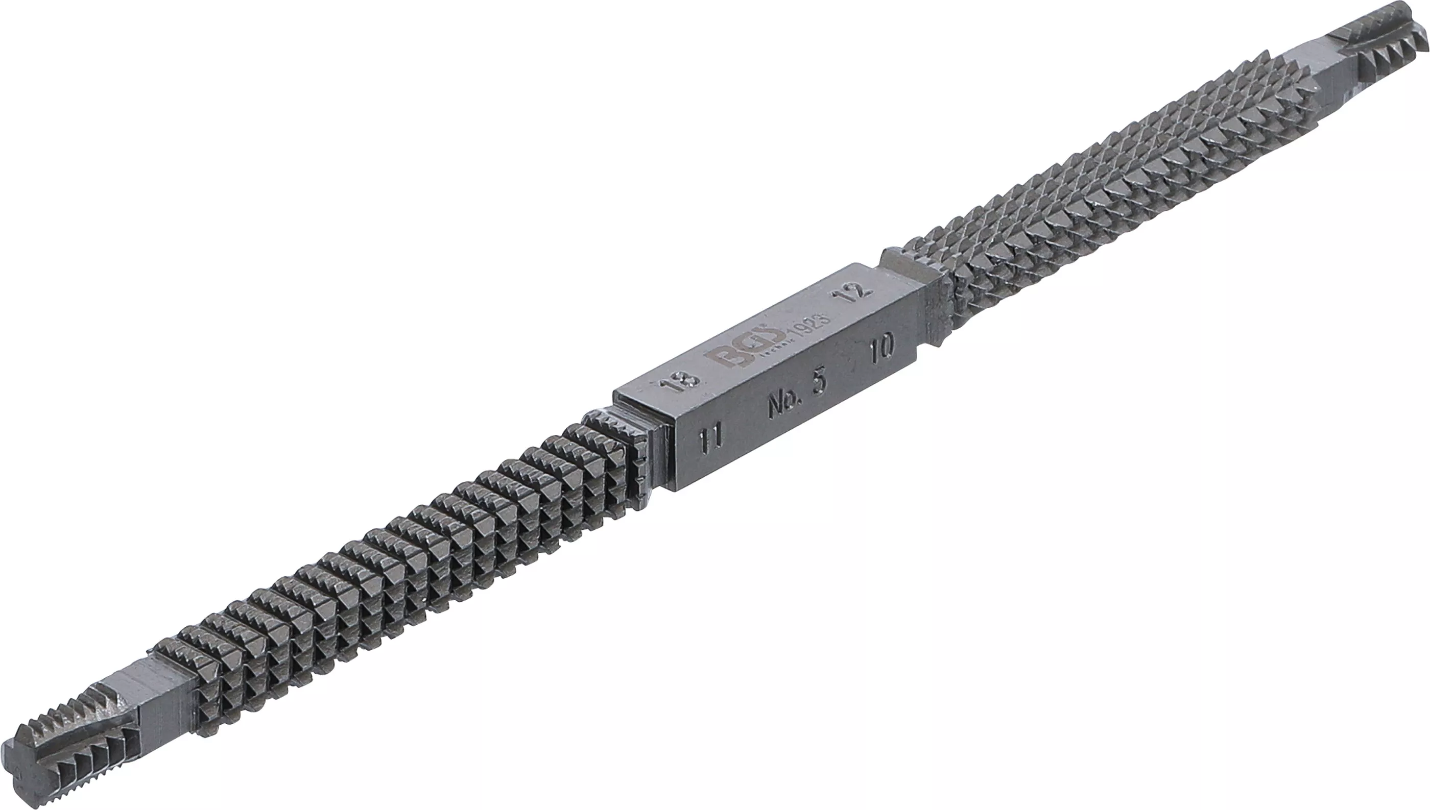 Závitový pilník SAE 10 ÷ 24 TPI BGS101923 pro vnitřní a vnější palcový závit