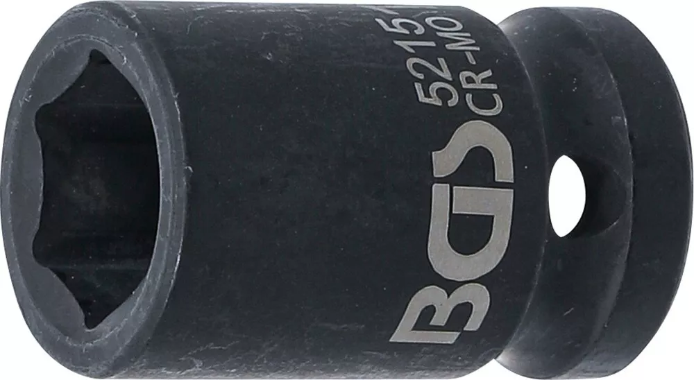 Nástrčná hlavice 1/2" 15 mm BGS105215, tvrzená, Pro Torque