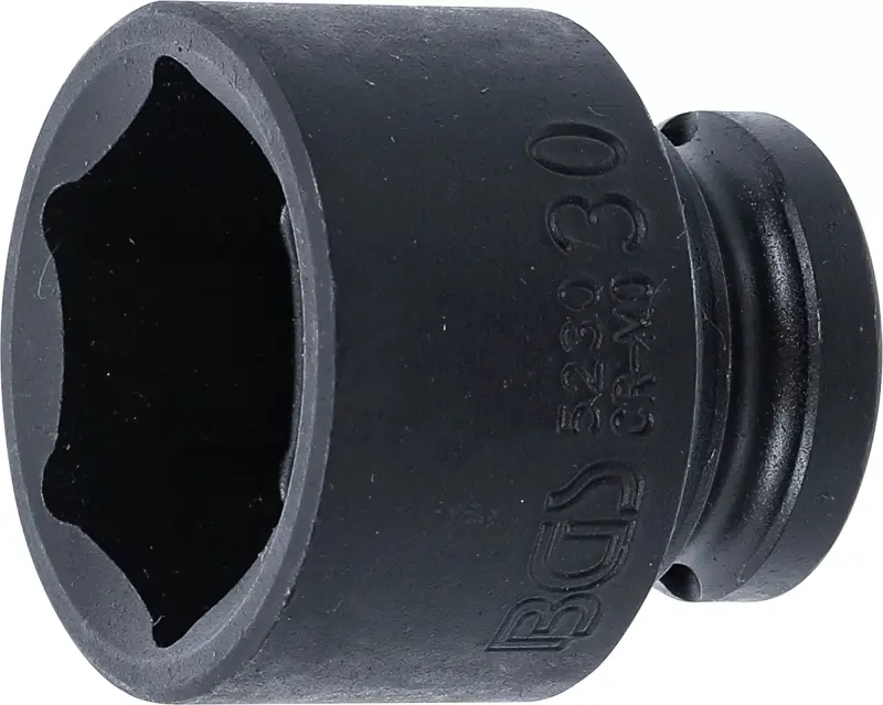 Nástrčná hlavice 1/2" 30 mm BGS105230, tvrzená, Pro Torque
