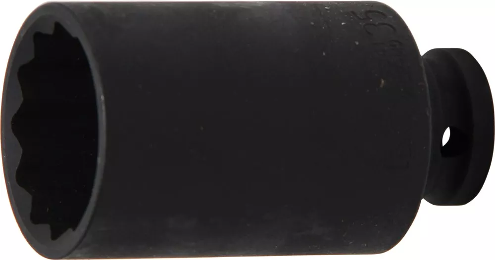 Nástrčná hlavice 1/2" 35 mm BGS105341, prodloužená, tvrzená, 12hranná