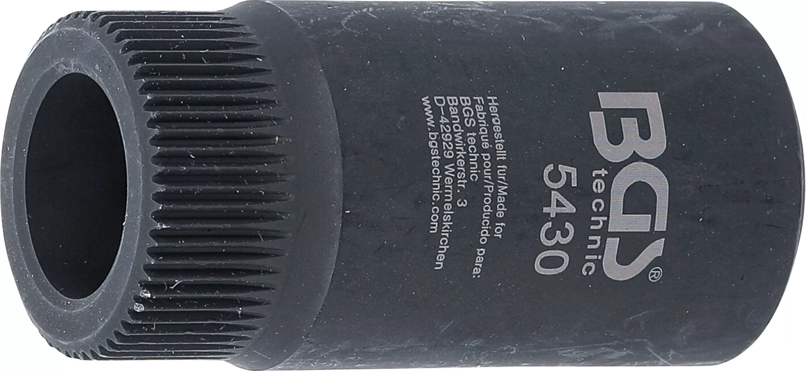 Zástrčná hlavice 1/2" pro demontáž předkomor injektorů BGS105430 Pro vozy Mercedes-Benz CDI