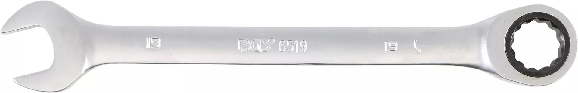 Očkoplochý ráčnový klíč 19 mm BGS106519