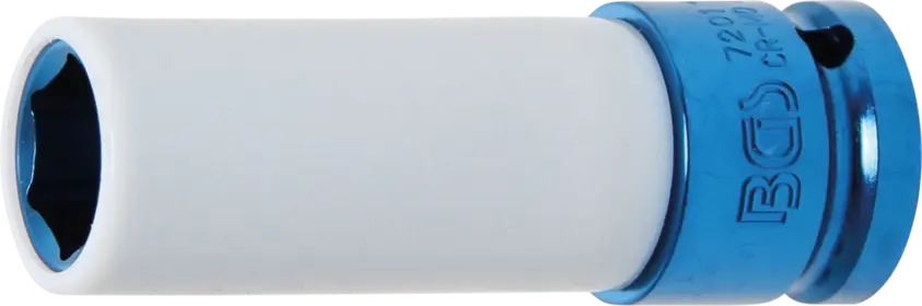 Nástrčná hlavice 1/2" OK 17 mm BGS107201, prodloužená pro Al. kola
