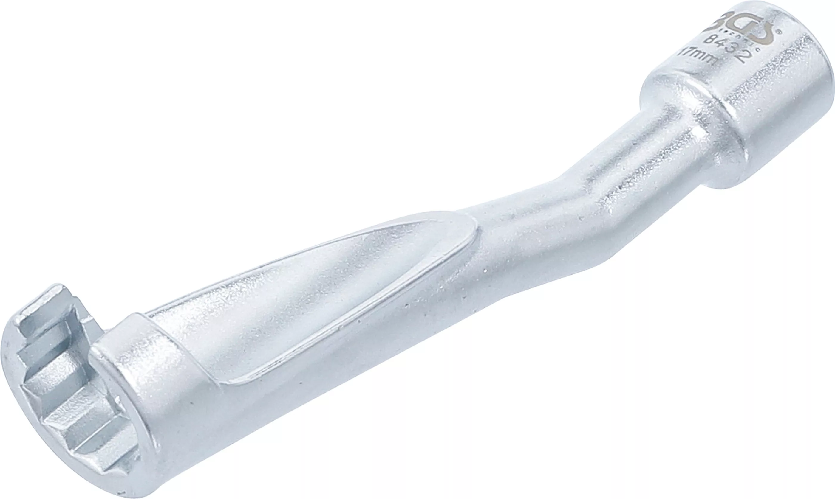 Otevřený očkový klíč 3/8" 17 mm BGS108432 Speciál pro diesel BMW, Opel 2,5TD, M-B