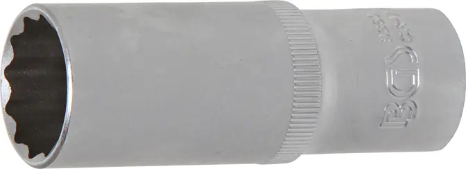 Nástrčná hlavice 1/2" 21 mm BGS109360, 12hranná, prodloužená