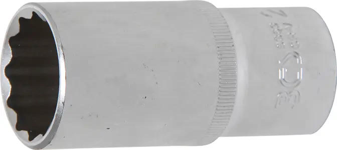 Nástrčná hlavice 1/2" 27 mm BGS109363, 12hranná, prodloužená