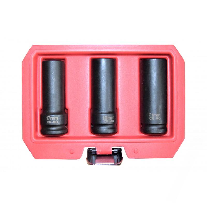 Hlavice na poškozené šrouby kol 1/2" 17, 19, 21mm