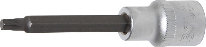 Hlavice zástrčná 1/2" T-profil T30 x 100 mm BGS104471