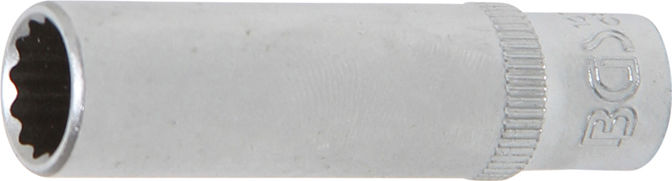 Nástrčná hlavice 1/4" dvanáctihranná 9 mm BGS1010709, prodloužená 