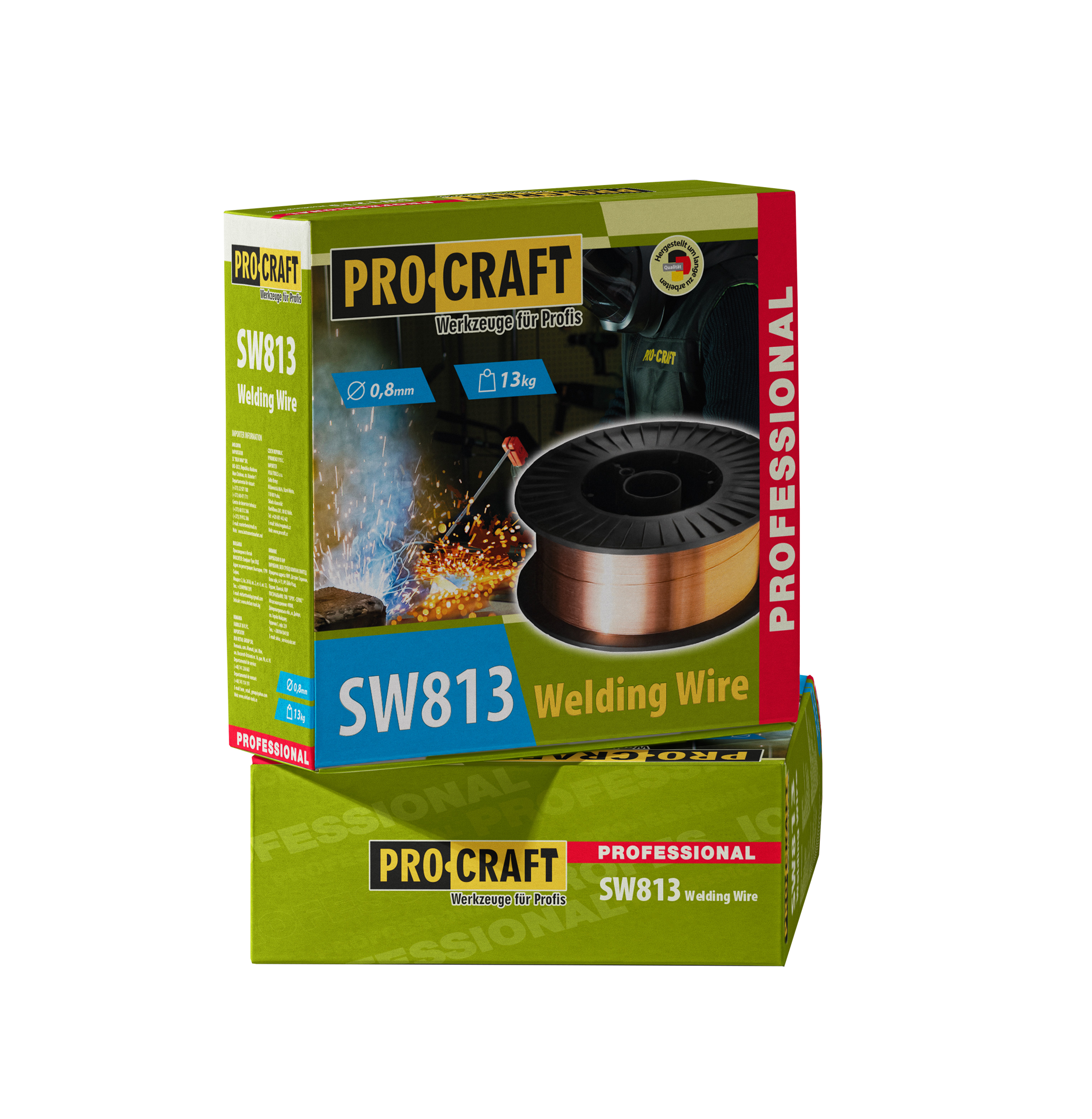 Svařovací drát 0,8mm - 13kg  Procraft SW813