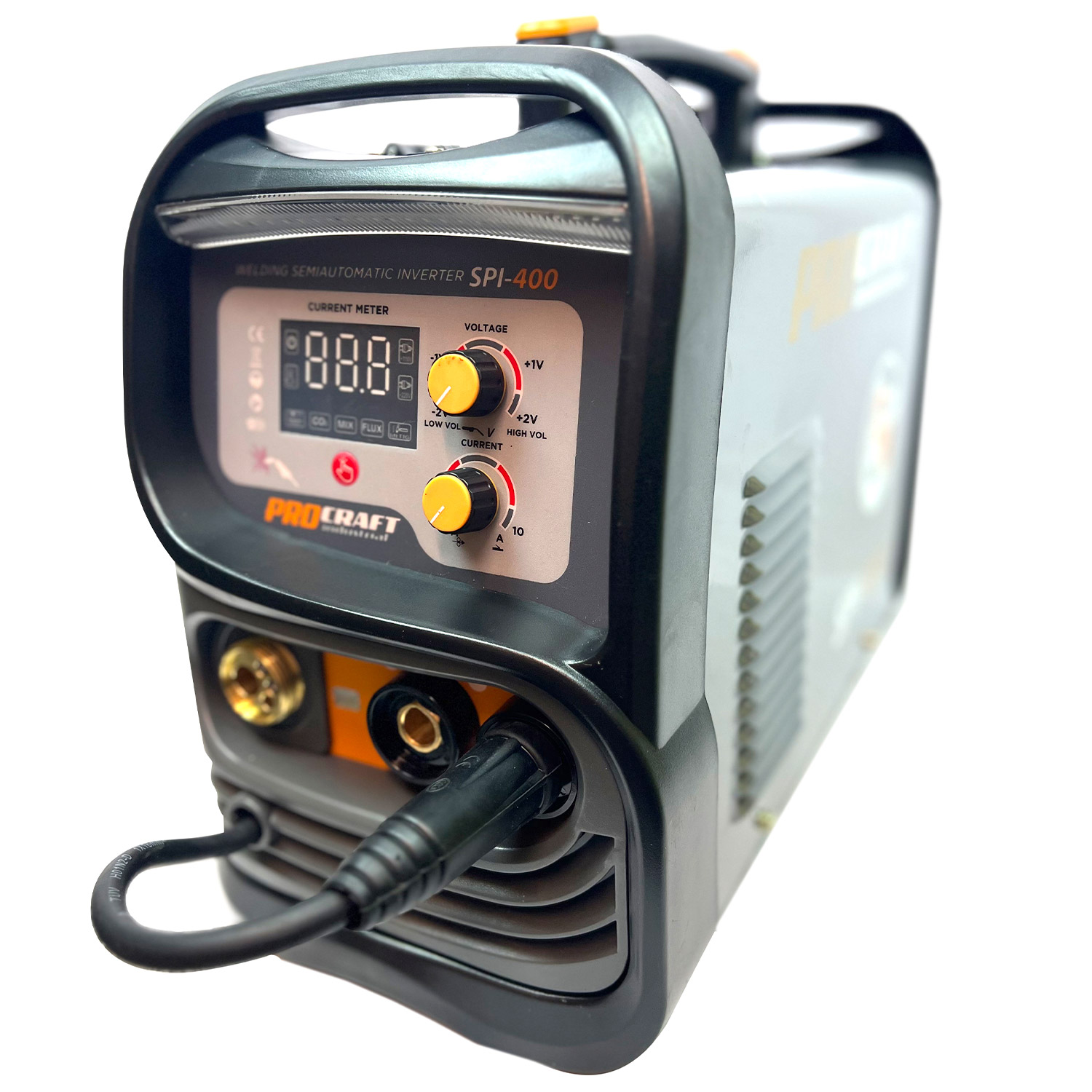 Svařovací poloautomatický invertor (CO2) MIG/MAG, MMA Procraft SPI-400 (20-200A)