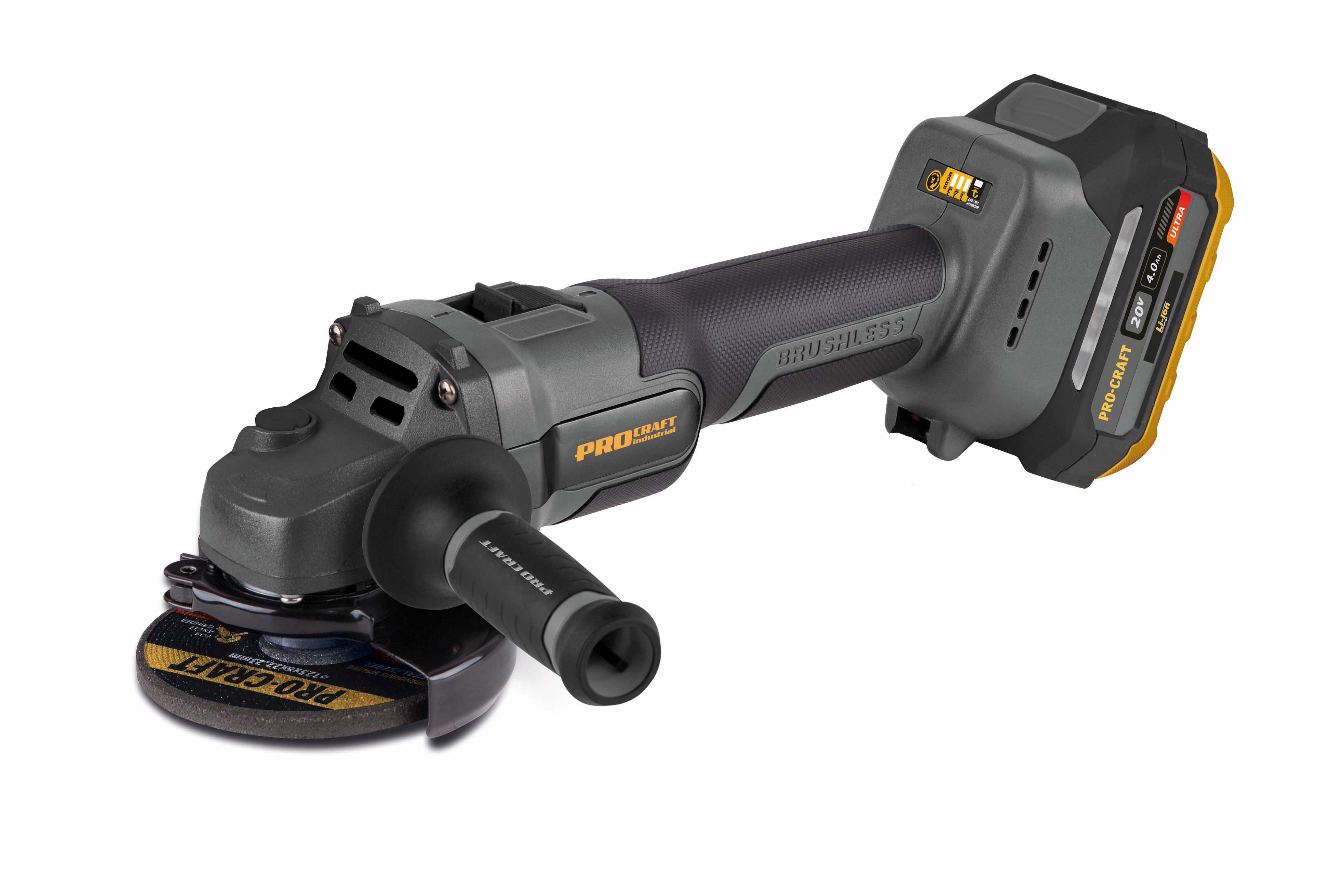 Aku bruska Procraft Industrial AG125A