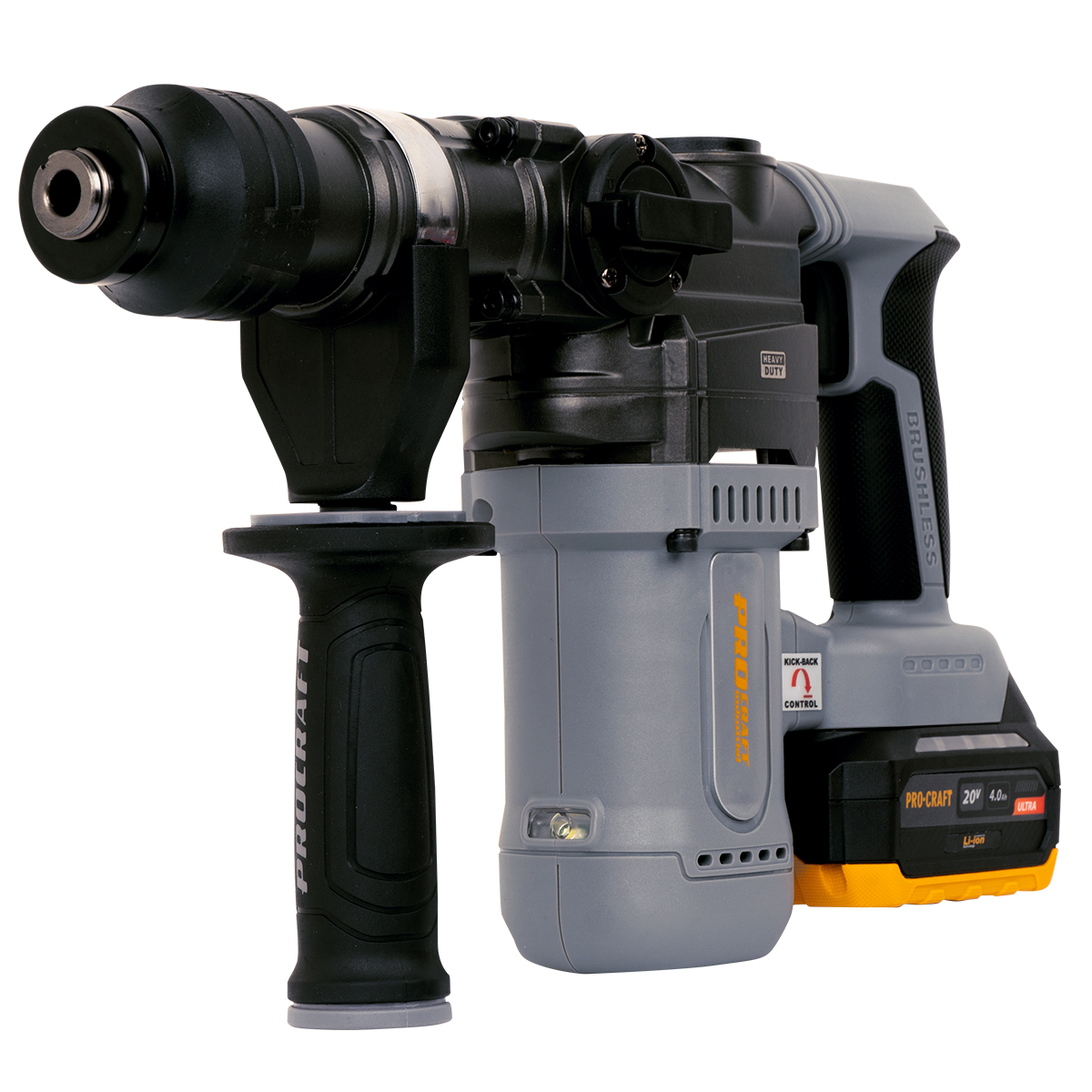 Kladivo vrtací aku Procraft Industrial HD20A