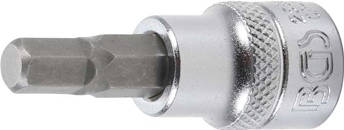 Zástrčná bitová hlavice 3/8" inbus 7 mm BGS012580 