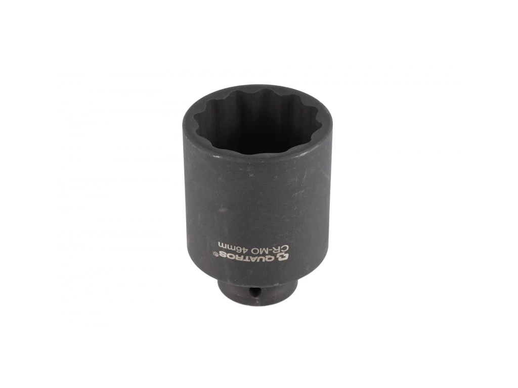 Nástrčná hlavice úderová, 1/2", 46 mm, 12hran - QUATROS QS54365 