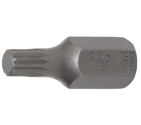 Bit 10 mm XZN M 6 x 30 mm BGS104851