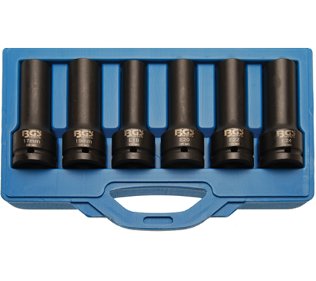 Hlavice nástrčné úderové 12.ti hranné, 3/4" x E - Profil E18-20-22