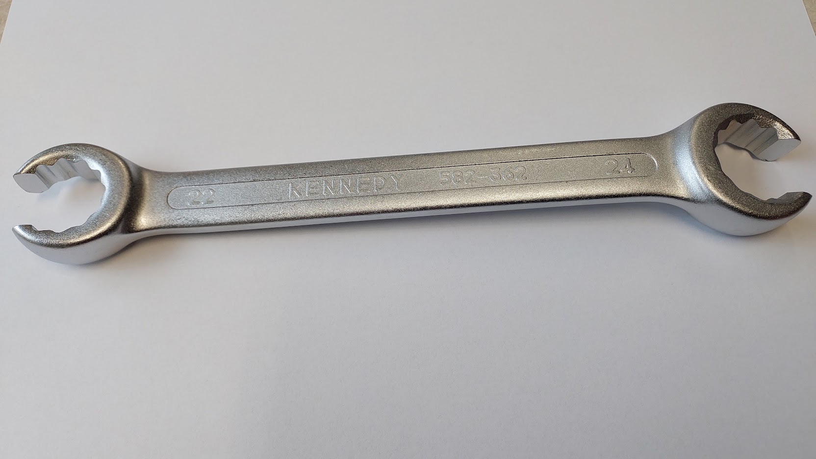 Klíč očkový otevřený průmyslový - metrický 22 x 24mm