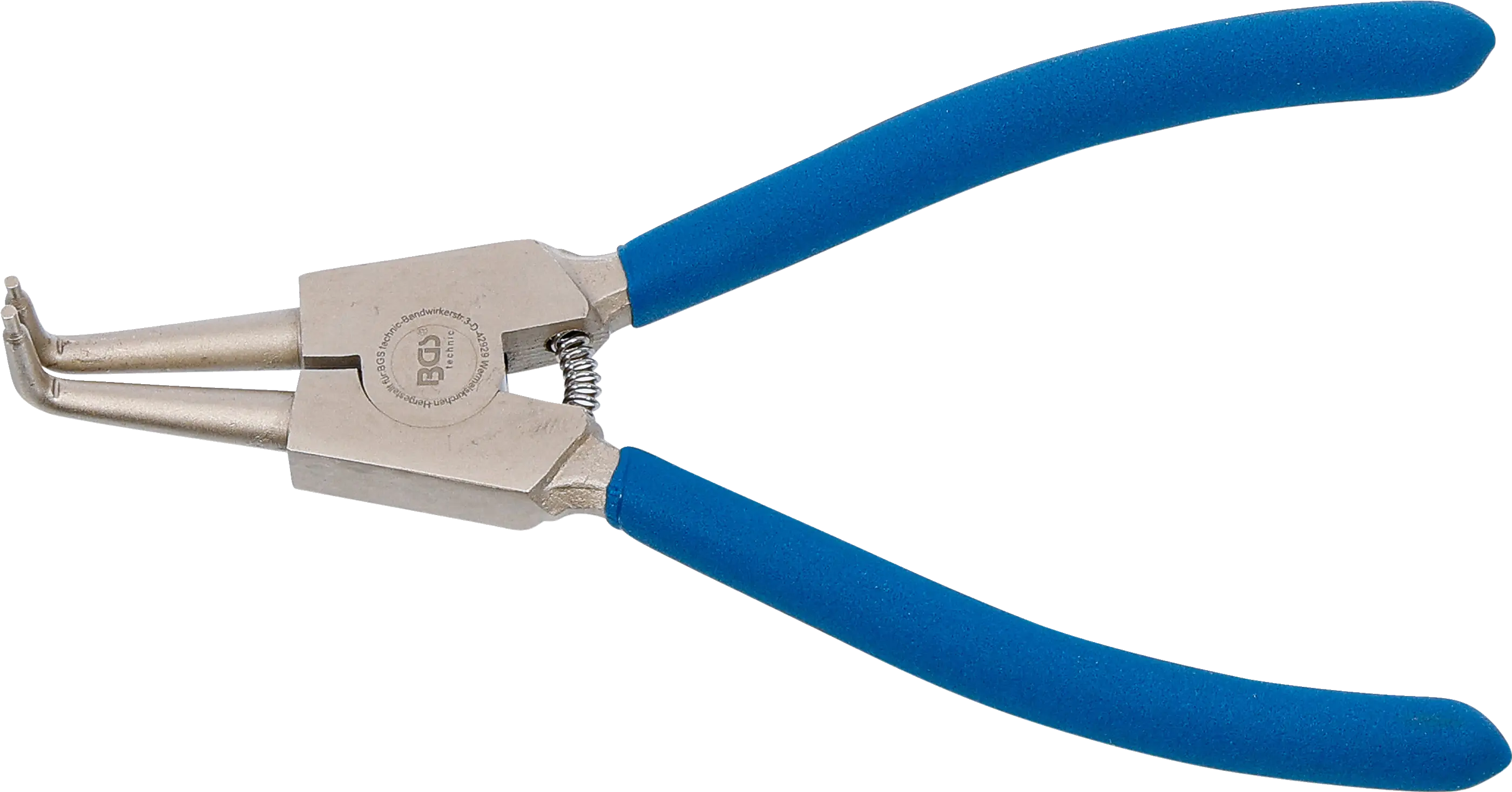 Kleště 175 mm na vnější rozpěrné kroužky BGS100447-1, vyhnuté 90° (BGS100447-1)