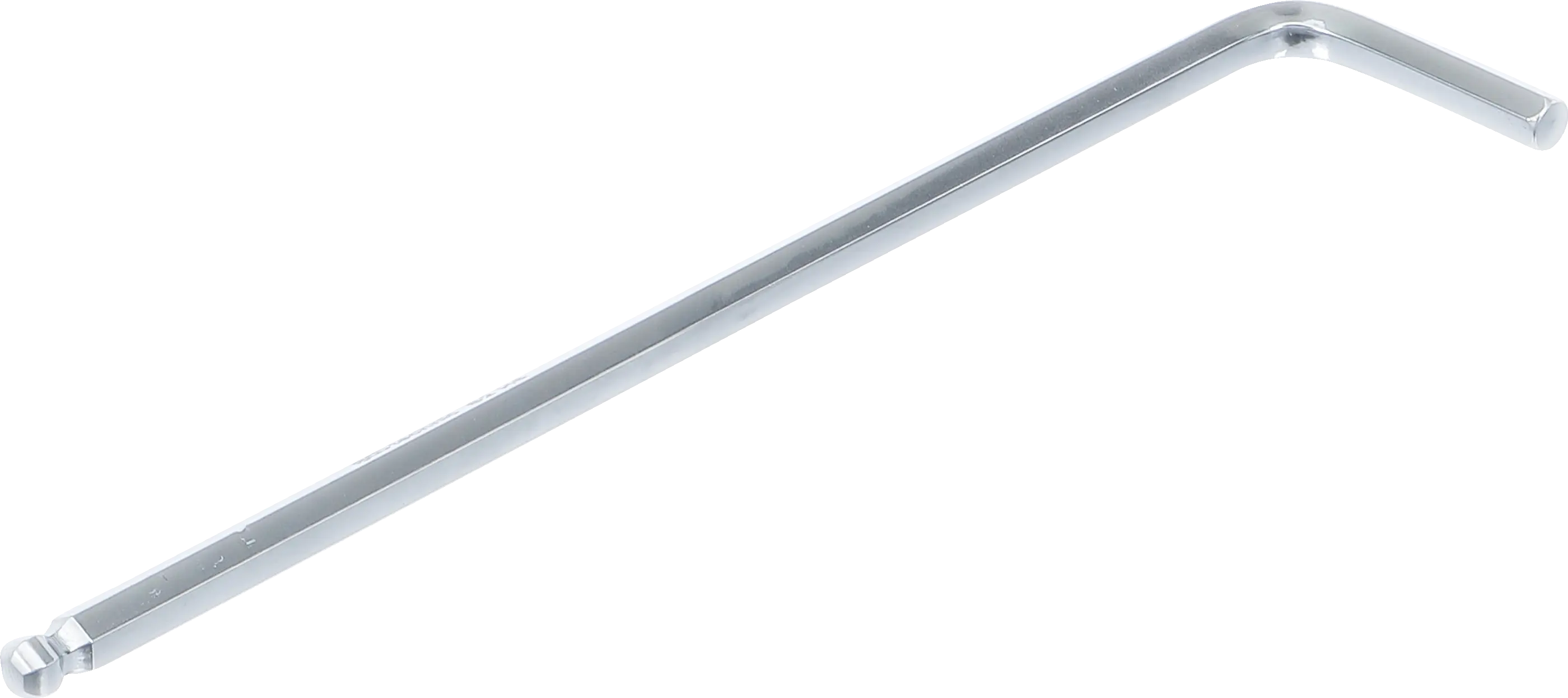 Zástrčný klíč inbus 6 mm BGS100790-6 velmi dlouhý s kulovou hlavou (BGS100790-6)