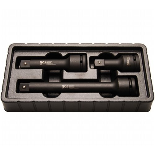 Prodloužení/nástavce 3/4" BGS108840, délka 100 ÷ 250 mm, tvrzené (Sada 3 díly) 
