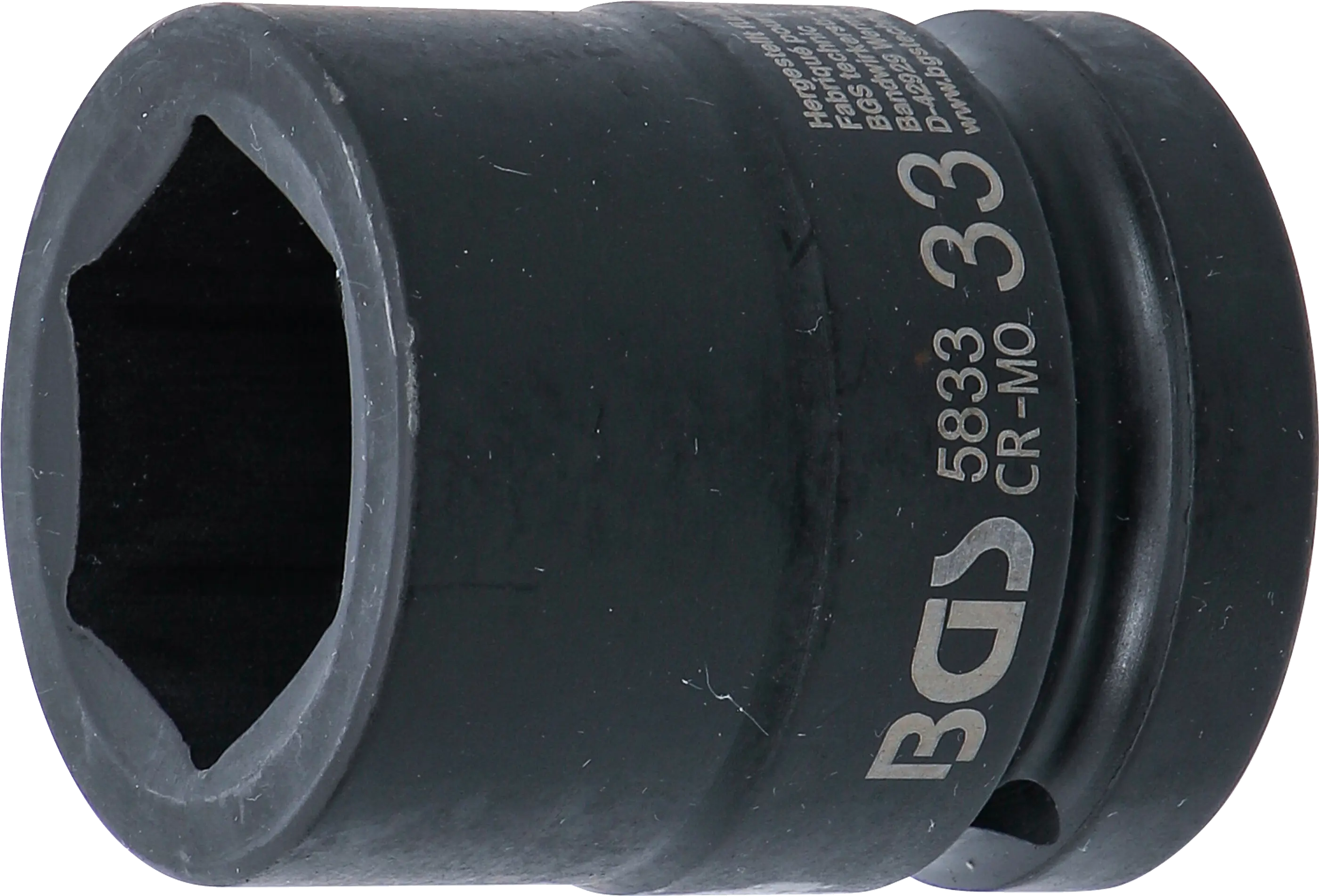 Nástrčná hlavice 1" 33 mm BGS105833, tvrzená, Pro Torque (BGS105833)