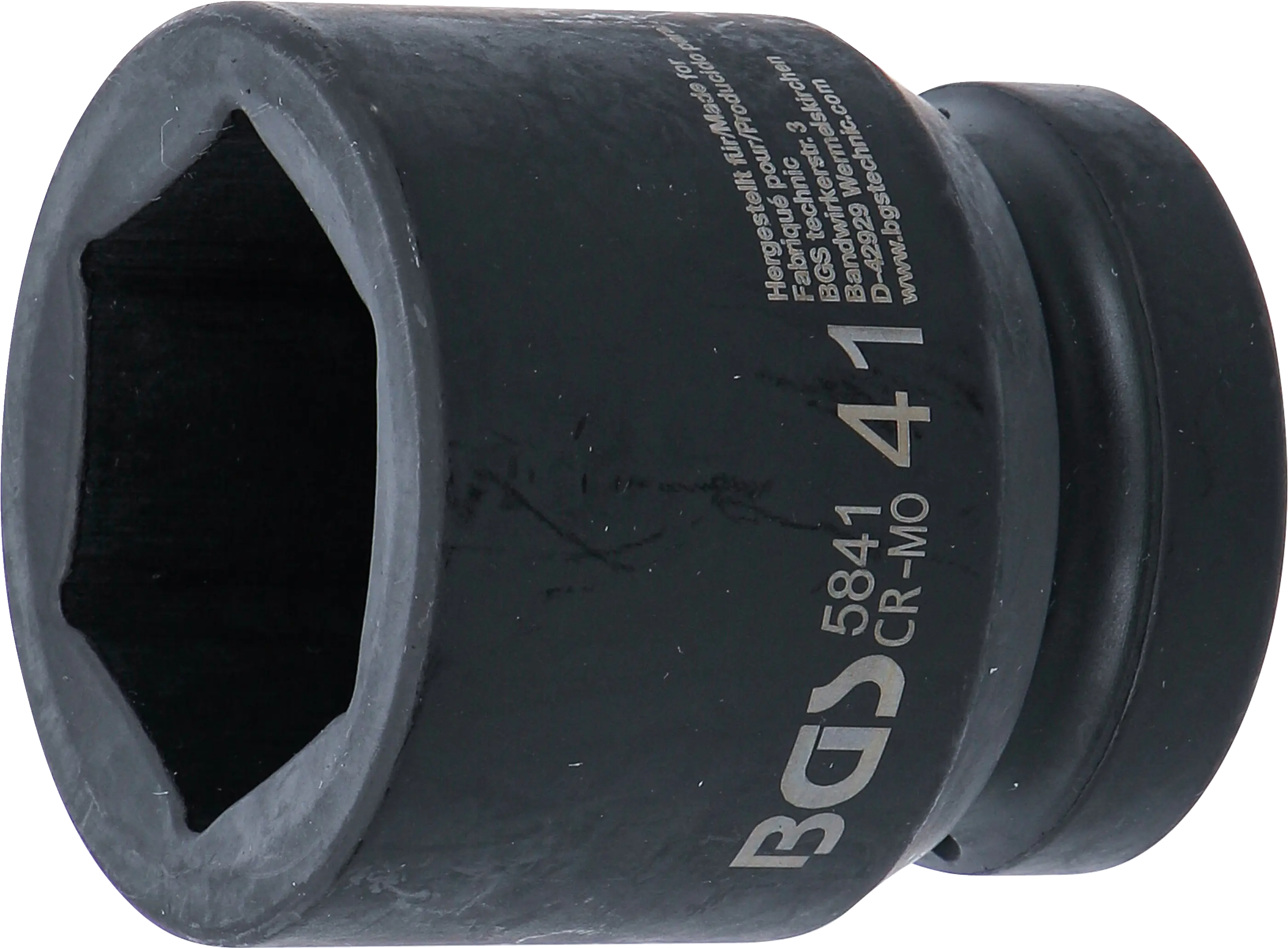 Nástrčná hlavice 1" 41 mm BGS105841 tvrzená, Pro Torque (BGS105841)