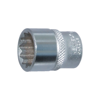 Hlavice nástrčné 12-hranné 1/4" AF 9/16"