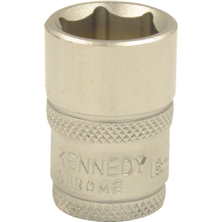 Hlavice nástrčné 12-hranné 1/4" AF (prodloužené - šestihran) 3/8"