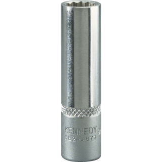 Hlavice nástrčné 12-hranné 1/4" AF (prodloužené) 1/4"