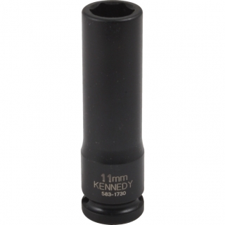 Hlavice rázová prodloužená 3/8" 6-hranná 11mm